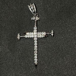 Sterling silver nail cross